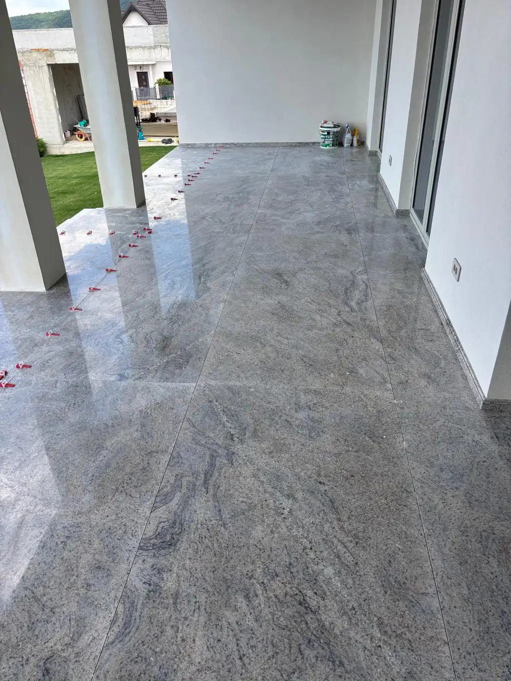 Granitbelag für die Terrasse