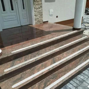 Multicolor Red Granit Naturstein
