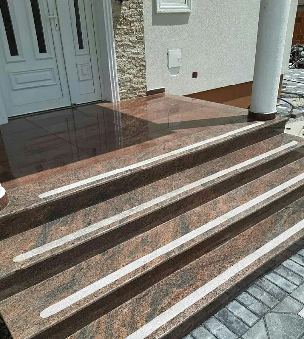 Multicolor Red Granit Naturstein