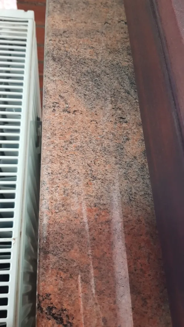 Red Multicolor Granit Fensterbänke